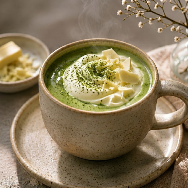Hot Matcha Chocolate