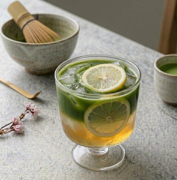 Matcha Lemon Sparkler