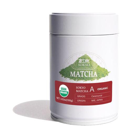 創京抹茶A 三重オーガニック セレモニアル (100g)