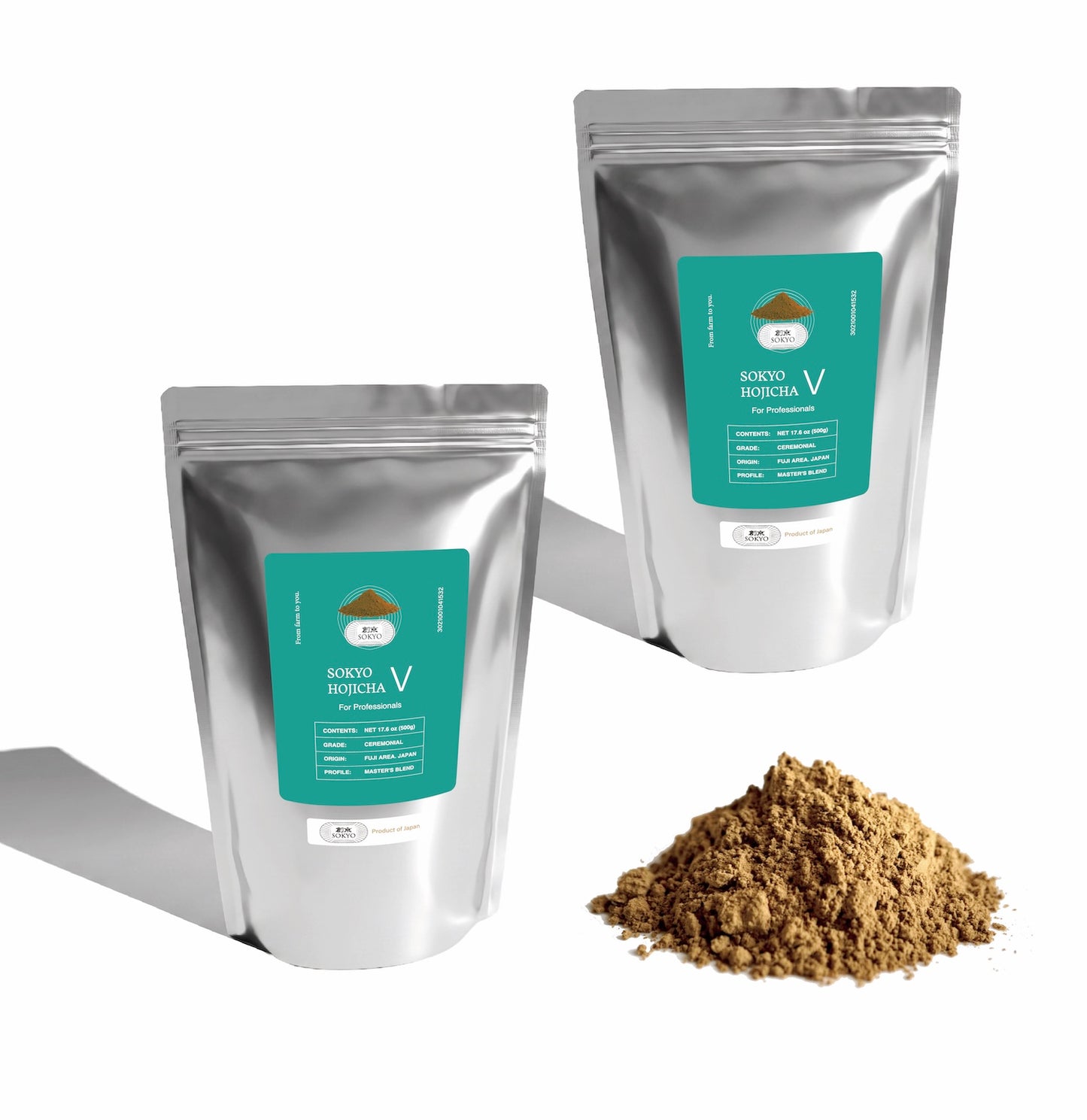 Bulk Hojicha powder Fuji Ceremonial V
